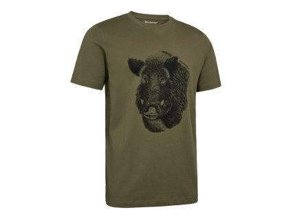 Poľovnícke tričko DEERHUNTER Jaxon T shirt 334 01