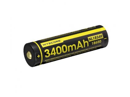 18650 Li ion akumulátor 3400 mAh s Micro USB nabíjaním