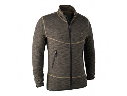 Pánska polovnicka funkčná mikina Deerhunter Norden Insulated Brown 001