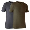 Poľovnícke tričká DEERHUNTER Basic 2 pack T Shirt 01 výsledok