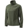 4018 half zip fleece damska mikina green