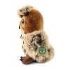 Plyšový vták sova/výr 20 cm ECO-FRIENDLY