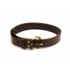 Poľovnícky kožený Opasok 3cm hladky MG 9587OK