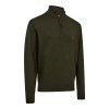 Poľovnícky sveter pulover DEERHUNTER Harrington Half Zip Knit 01
