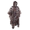 Poľovnícky Komplet MASKOVACIE 3D LEAFCAMO PONCHO SWEDTEAM 002