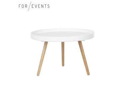 Lounge stolek Dixie bílý