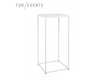 Koktejlový stolek bílá / bílá