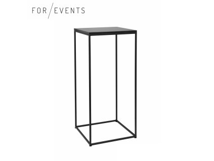 Koktejlový stolek černá / černá