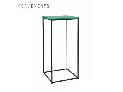 Koktejlový stolek černá / zelená