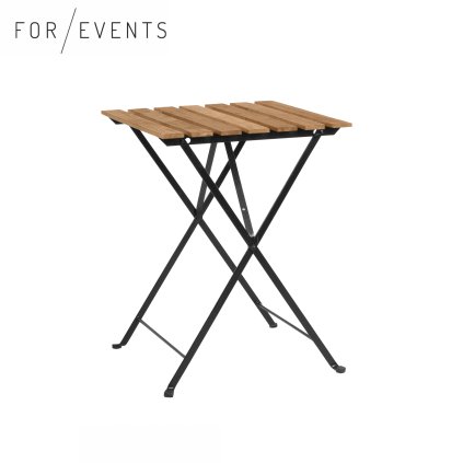 Stolek kavárenský Senza 60x60 cm