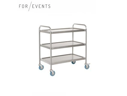 Vozík nerez 3 patra