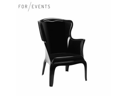 Křeslo Pasha černé