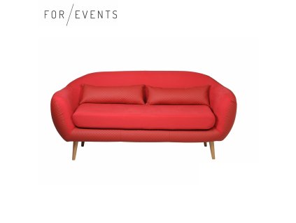 Sofa Diva červená
