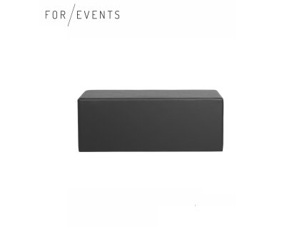 Sedák kostka 45x90 černá