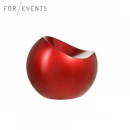 Sedák PASTIL červená