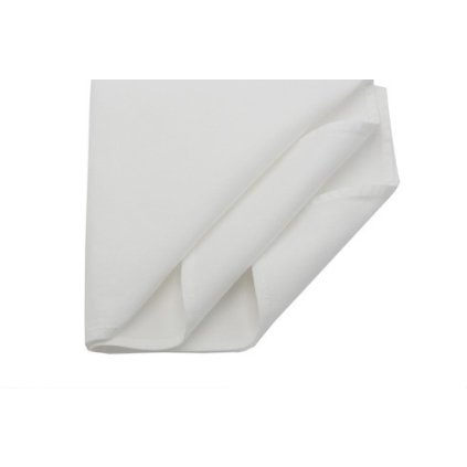 Plátěné ubrousky bílé 50x50 cm