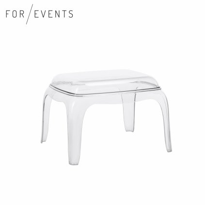 Stolička PASHA transparentní