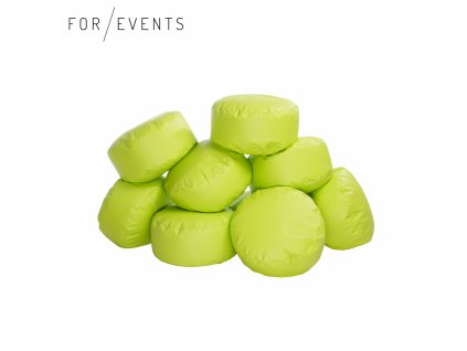 Sedací vak mini zelený 10.ks