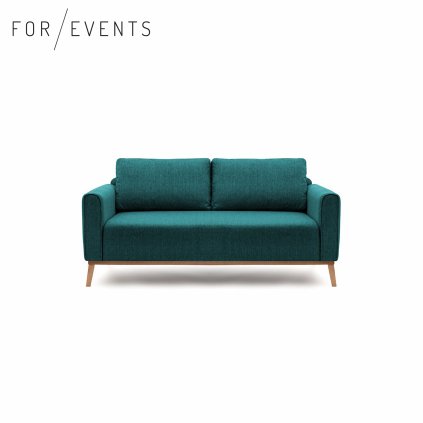 sofa VIVONITA  petrolejová /zelená
