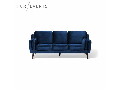 Sofa Loka modrá 3