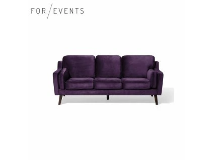 Sofa Loka fialová 3