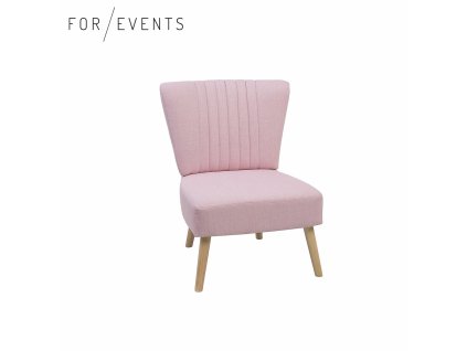 Křeslo Vasa růžové