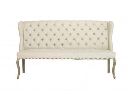 Sedací lavice béžová