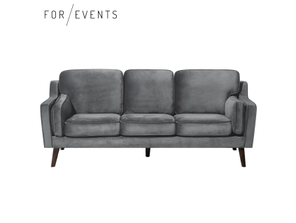 Sofa Loka tmavě šedá 3