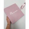 Růžové album pro miminko Marianna