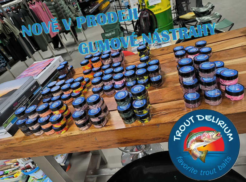 Trout Delirium - gumové nátrahy