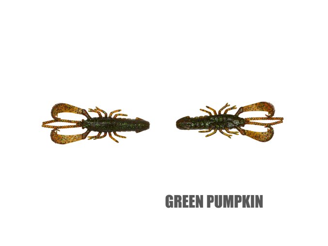 REACTION CRAYFISH 9,1cm 7,5g green pumpkin 5pcs