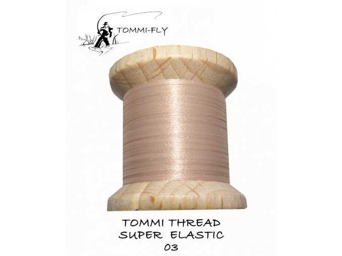 Tommi thread Super Elastic béžová 80m 03