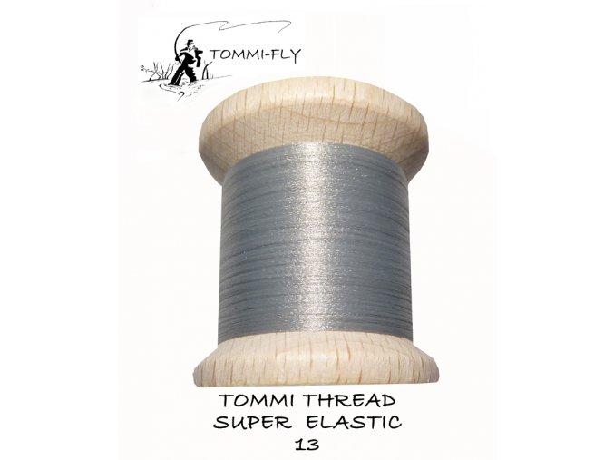 Tommi thread Super Elastic šedá 80m 13