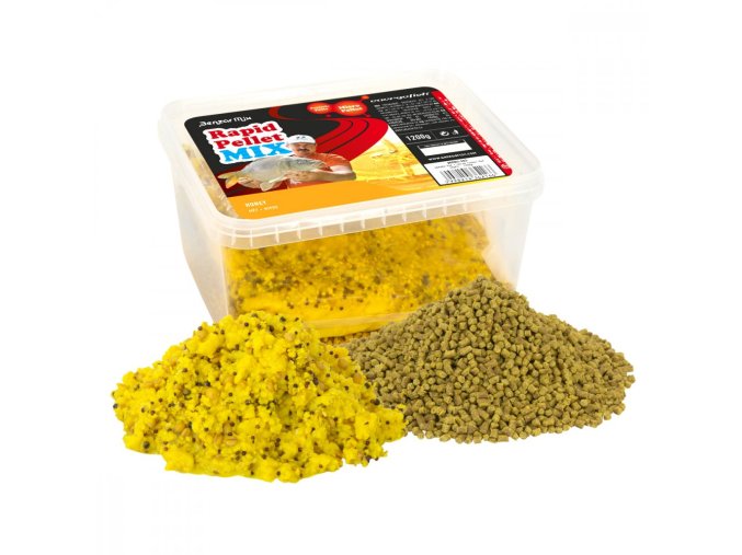 BENZAR MIX RAPID pelety mix 1200g med