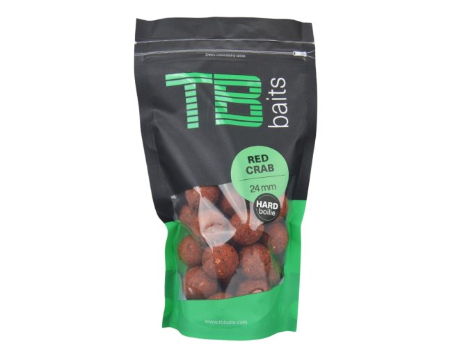 TB Baits Hard Boilie Red Crab 250g 24mm