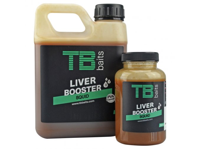 TB Baits Liver Booster Squid 250ml