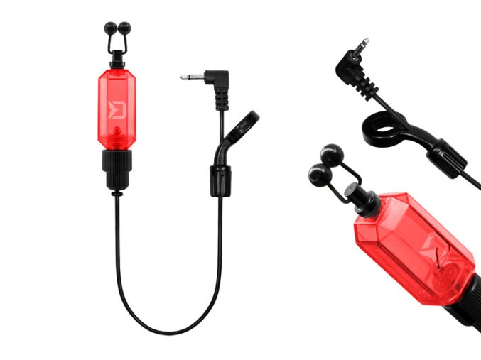 Řetízkový indikátor Delphin CUBIX Light červený5