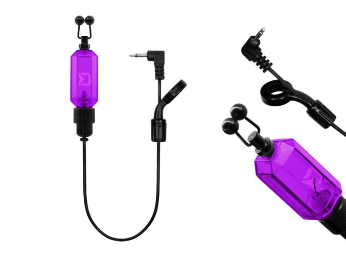 Řetízkový indikátor Delphin CUBIX Light červený9f