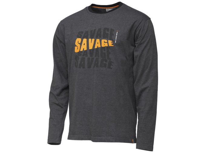 SG Simply Savage Logo Tee Long Sleeve L