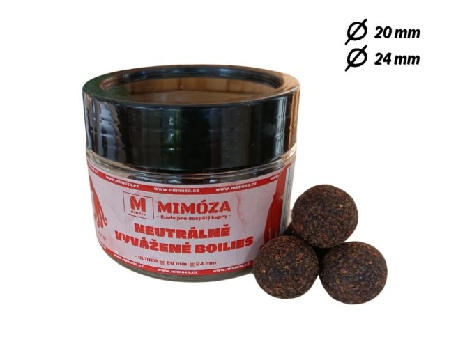 Neutrálně vyvážené boilies Oliheň