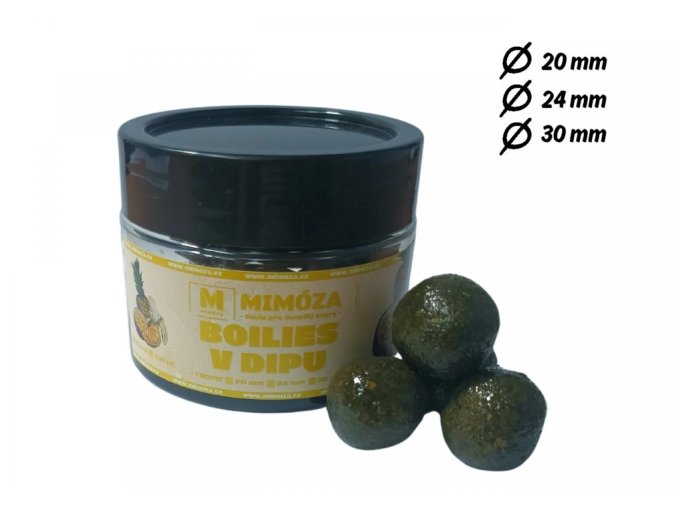 Dipované boilies Tropic