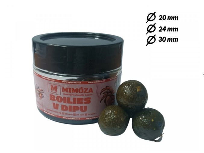 Dipované boilies Monstercrab