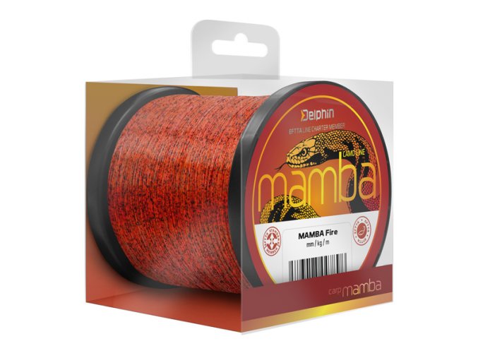 Delphin MAMBA Carp Fire 0,28mm 6,1kg 300m