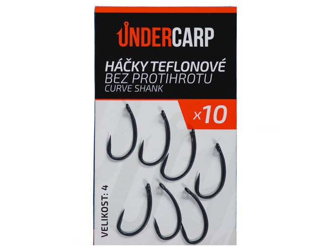 UC270 Hacky teflonove bez protihrotu CURVE SHANK 4