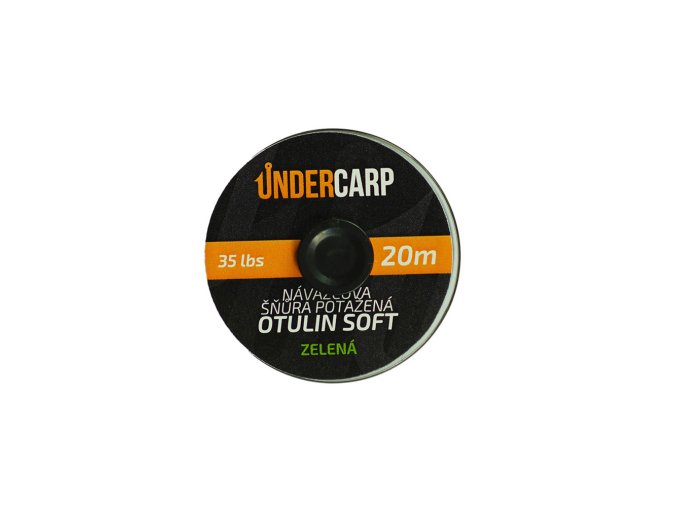 UC87 Navazcova snura potazena OTULIN SOFT – 20 m35 lbs zelena