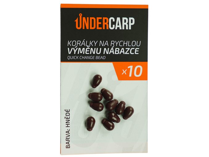 UC113 Koralky na rychlou vymenu nabazce Quick Change Beads hnede