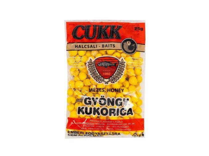 foukaná kukuřice velká med
