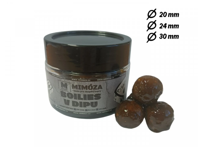 Dipované boilies Monsterfish