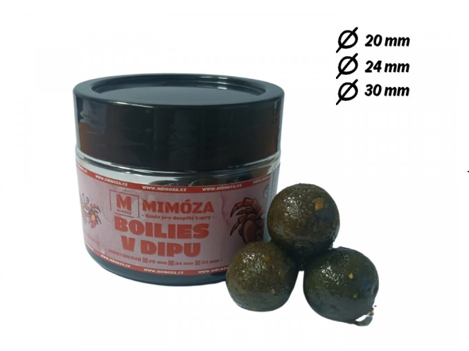 Dipované boilies Monstercrab