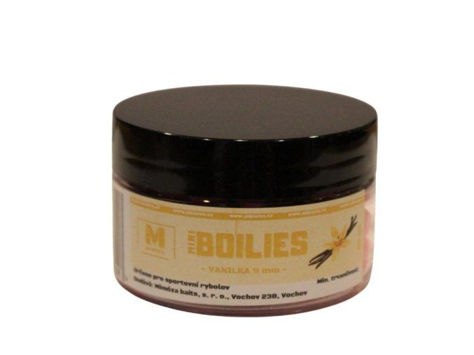 Předvrtané mini boilies vanilka